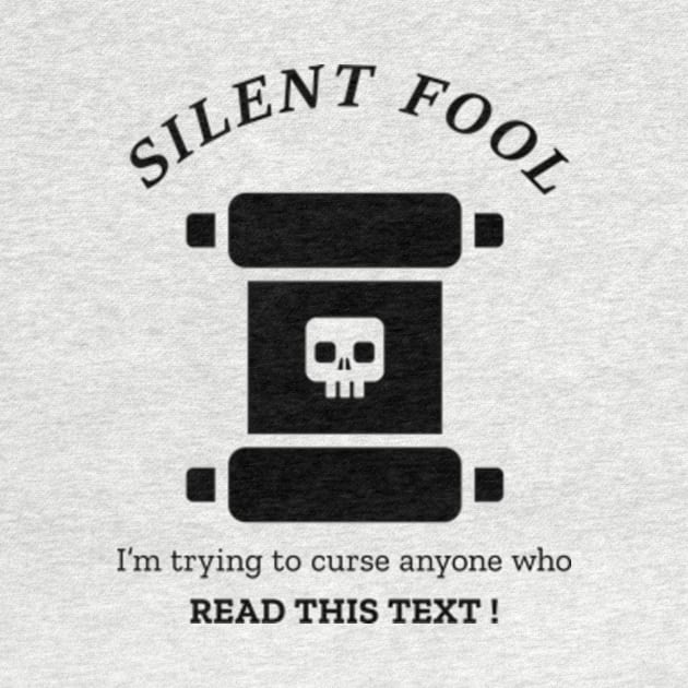 An ancient dark scroll with a funny text T-Shirt by sungraphica